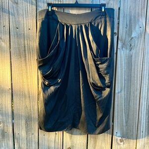 🐦‍⬛🐦‍⬛🐦‍⬛ HELIOS & LUNA VINTAGE SILK SKIRT NWT SIZE 12 🐦‍⬛🐦‍⬛🐦‍⬛